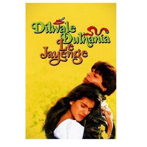 Dilwale Dulhania Le Jayenge Hindi Bollywood Indian Old Film Movie Poster 165